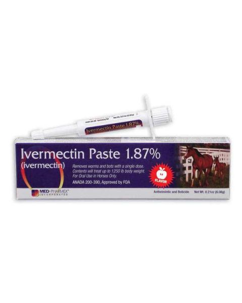  Ivermectin Equine Dewormer Paste