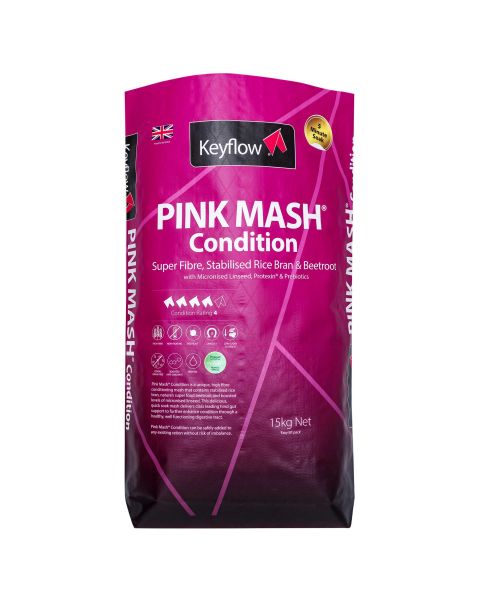 Keyflow® Pink Mash® Condition - Horse Supplement - 15 Kg