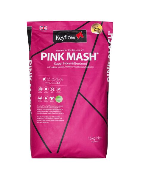 Keyflow® Pink Mash®  Horse Supplement - 15 Kg
